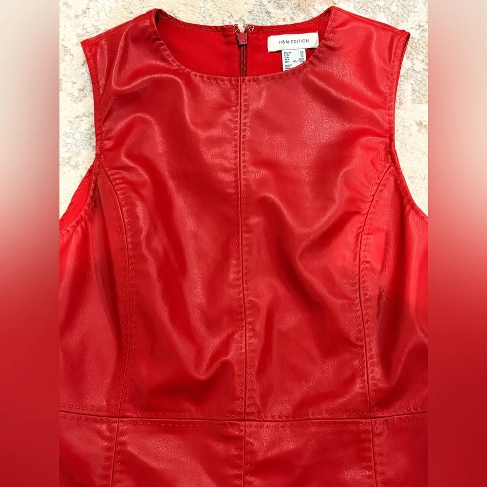 H&M Red Mini Dress - Picture 4 of 5